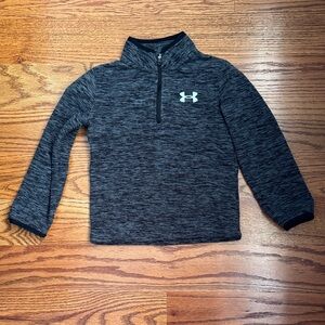 Under Armour Kids' Charcoal Quarter-Zip Sweatshirt